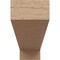 Ekena Millwork 5"W x 30"D x 10"H Thin Clemmons Rough Cedar Woodgrain TimberThane Corbel, Primed Tan CORUR05X30X10CLERCPR - alternate 3